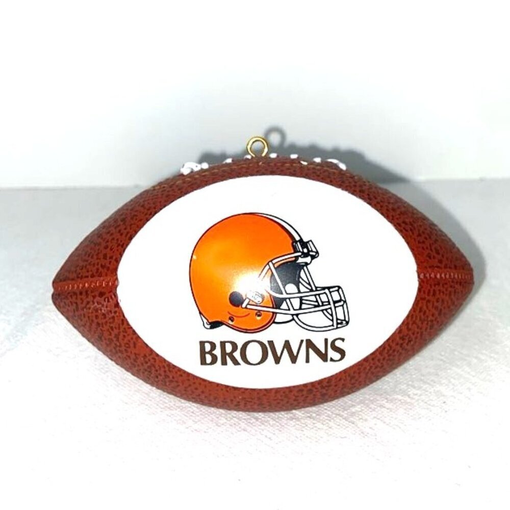 NFL Cleveland Browns Football Christmas Tree Ornament Topperscot‎
